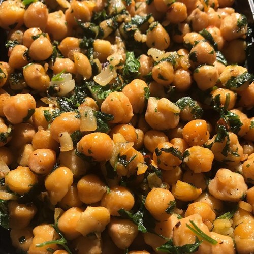 Herbed Chickpeas