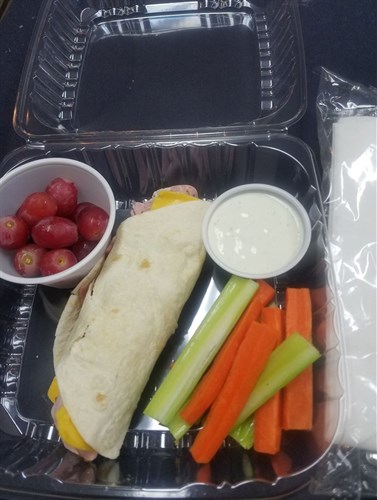 Grab & Go for Kids-Ham & Cheese Wrap