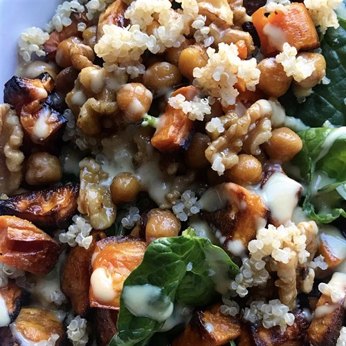 Sweet Potato Quinoa Salad