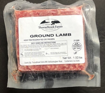 100% Grassfed Ground Lamb