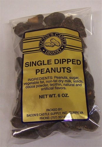 Peanut- Single Dipped Chocolate