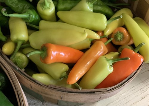 Pepper, Hungarian "HOT" wax