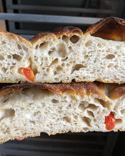 Heirloom Cherry Tomato Focaccia