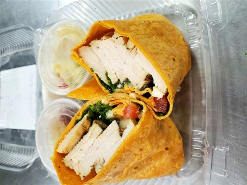 Grab & Go-Greek Chicken Wrap
