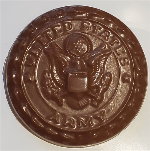 Army military chocolate insignia