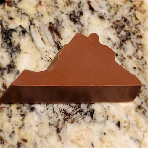 *Virginia state shape chocolate