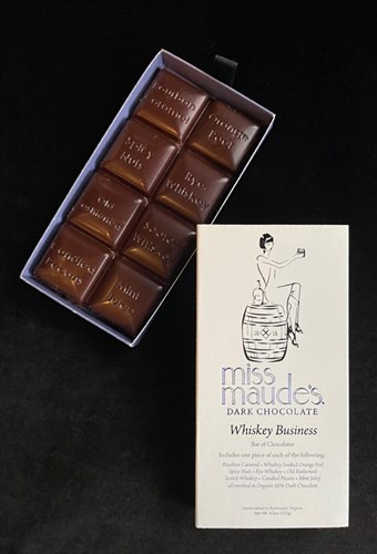 Whiskey Business Bar in Dark Chocolate