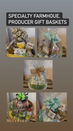 ***Spring/Farmhouse Gift Baskets