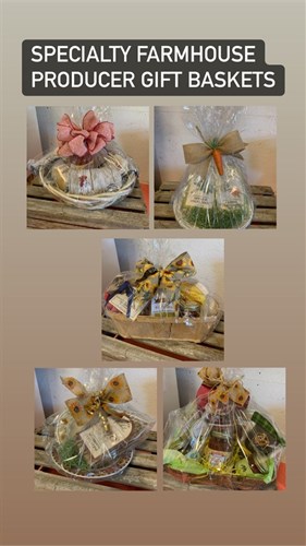 ***Spring/Farmhouse Style Gift Baskets