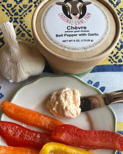 Chevre: Bell Pepper with Garlic