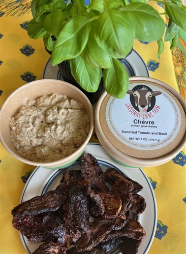 Chevre: Sundried Tomato and Basil
