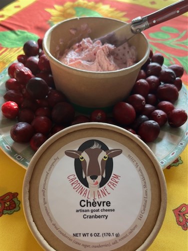 Chevre: Cranberry