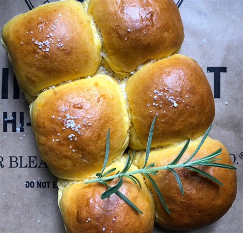 Sweet Potato Rosemary Rolls