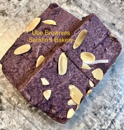 Ube Brownies