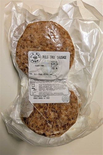 Sage Breakfast Sausage, patties