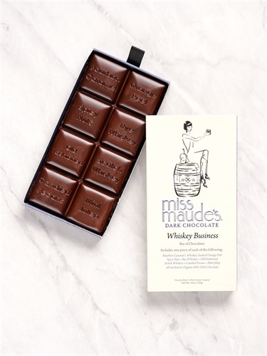 Whiskey Business Bar in Dark Chocolate