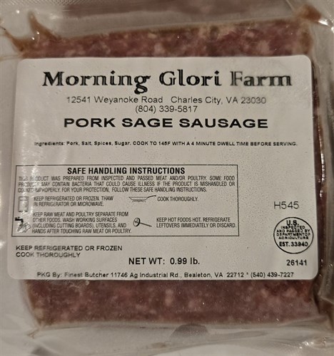 Mild Pork Sausage