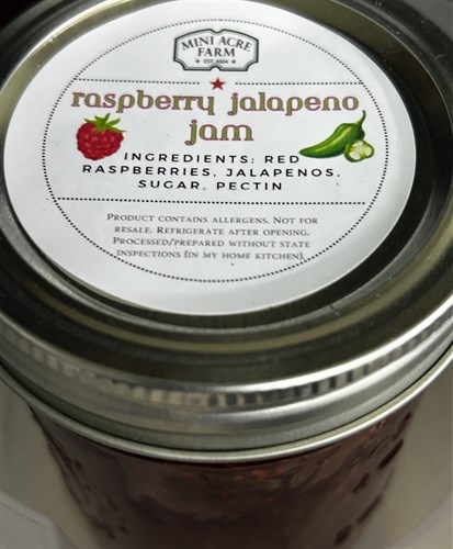Jam, Raspberry Jalapeño
