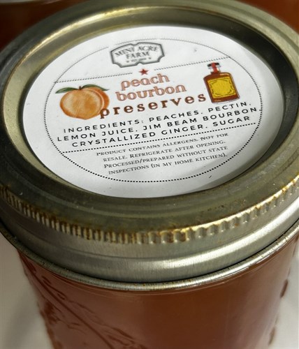 Jam, Peach Bourbon