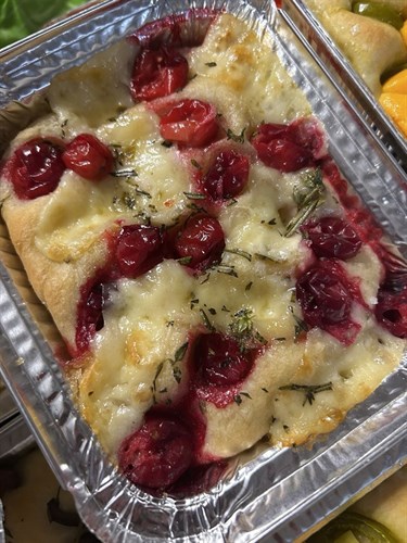 Bread, Focaccia, (sweet, mini)