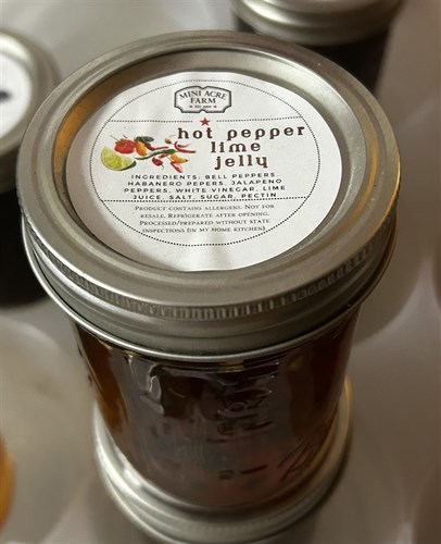 Jelly, Hot Pepper Lime
