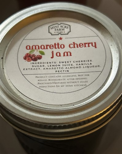 Jam, Amaretto Cherry