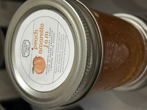 Jam, Peach Amaretto