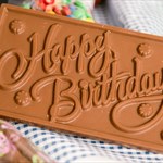 birthday block rectangle chocolate