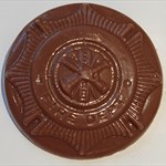 Fire Department chocolate emblem