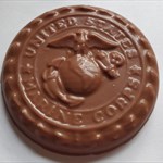 Marine Corp chocolate military insignia