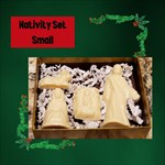 Nativity set- small- solid chocolate