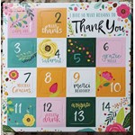 Thank You chocolate calendar